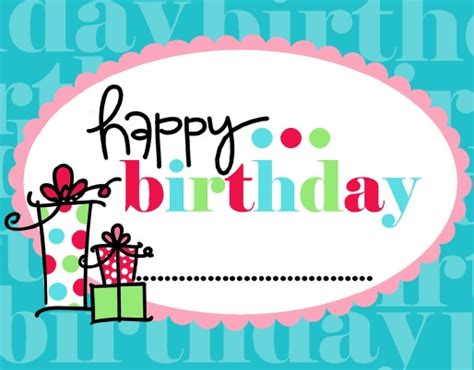 16 Fun Birthday Wish Tags {free printables} – Tip Junkie