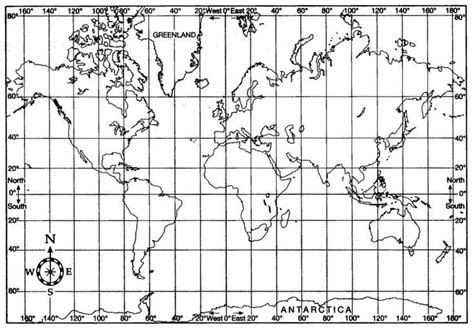 Map With Longitude And Latitude