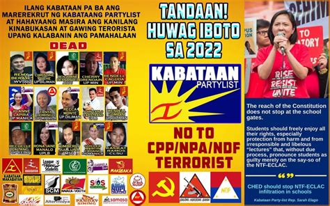 NO TO MAKABAYAN BLOC (Communist Terrorist Group Organization)IN THE ...