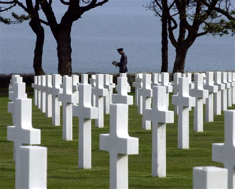 D-Day memorial among 24 overseas cemeteries closed by U.S. government ...