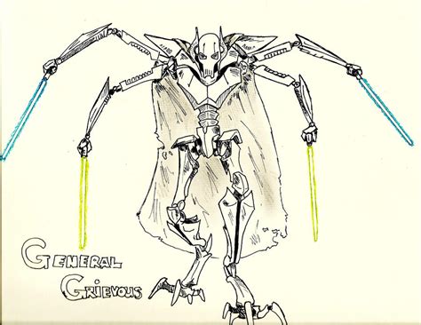 General Grievous by SH-Illustration on DeviantArt