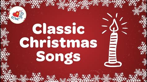 Classic Christmas Songs Playlist | 22 Christmas Songs and Carols Lyrics ...