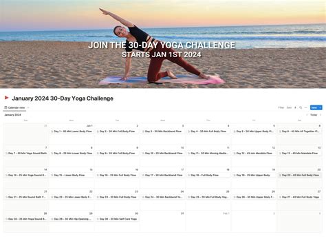 30 Day Yoga Challenge