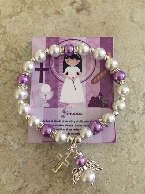 55 Pulseras Recuerdo Primera Comunión Confirmacion Niña Niño - $ 950.00 ...