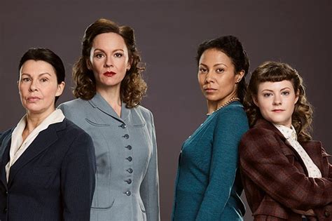 The Bletchley Circle San Francisco cast ITV: Rachael Stirling and Julie ...