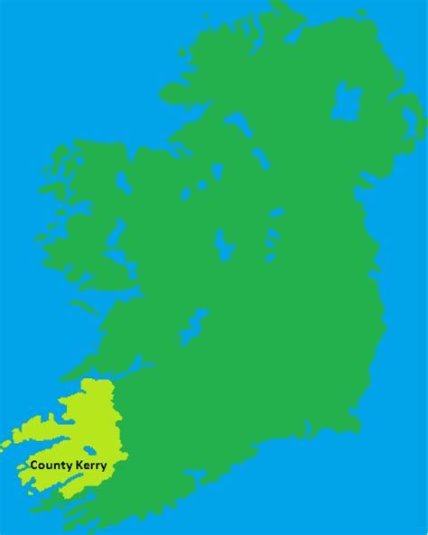 Wanderlust Travel & Photos - County Kerry Map