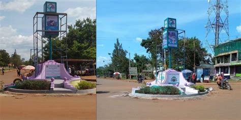 Mixed reactions as Siaya town gets its first roundabout | Nation