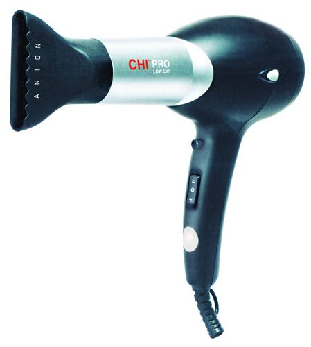 CHI Pro Hair Dryer Black/Silver - Chatters Hair Salon