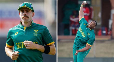 ICC World Cup 2023 South Africa Squad Update: Anrich Nortje, Sisanda ...