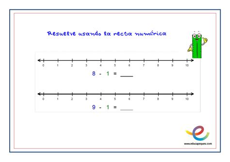 Método de la recta numérica para enseñar matemáticas