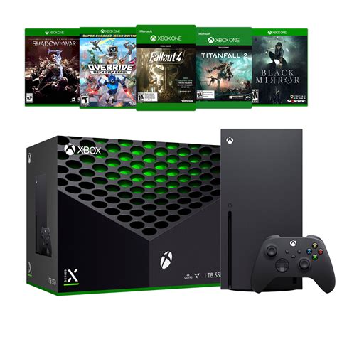 2020 New Xbox Series X 1TB SSD Console Bundle with Five Games - Walmart.com