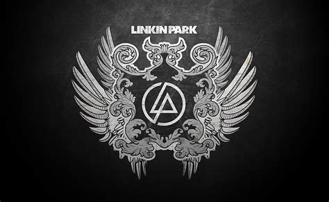 HD wallpaper: Linkin Park Logo, Linkin Park logo, Music, black ...