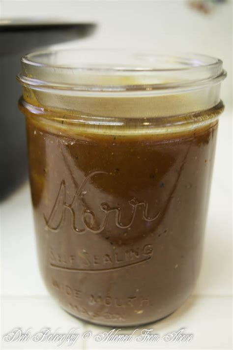 Adorned From Above: Low Carb Barbecue Sauce