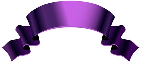 ribbon banner png purple - Clip Art Library