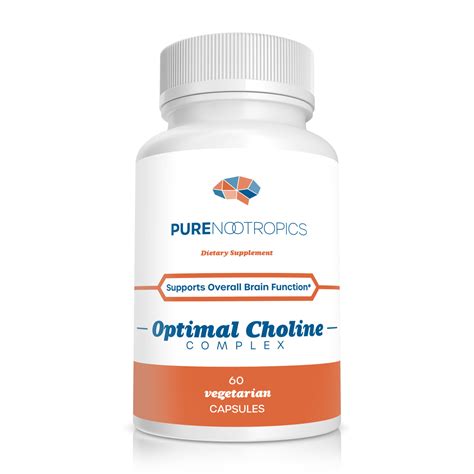 Pure Nootropics Optimal Choline Complex - CDP Choline & Alpha GPC