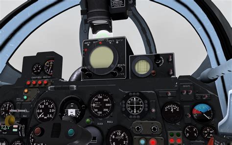 3d sukhoi su-9 cockpit model