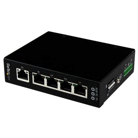 Switch Ethernet Industrial 5 Puertos DIN - Conmutadores Ethernet | España