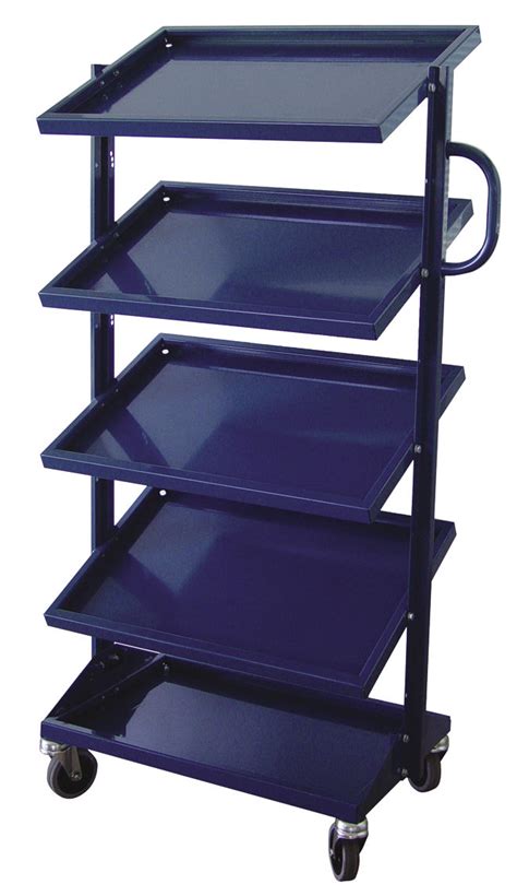 Storage cart - 800 x 420 x 1355 mm | RB-99 - Plastipol, s.a. - metal ...