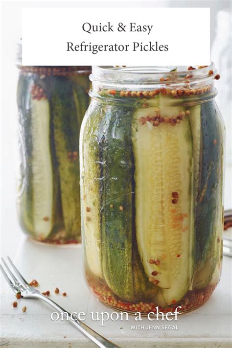 Quick and Easy Refrigerator Pickles - Once Upon a Chef