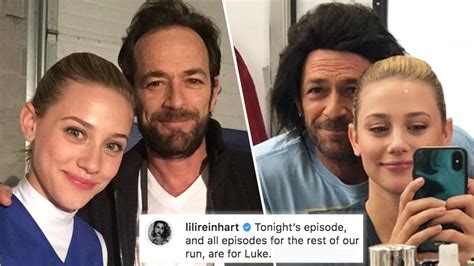 Lili Reinhart Remembers Luke Perry As Emotional Riverdale Tribute ...