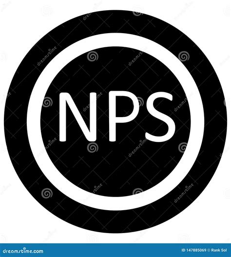 Nps Isolated Vector Icon Which Can Easily Modify or Edit Stock Vector ...