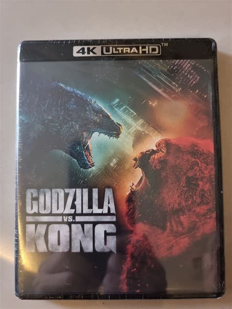 Godzilla vs Kong (4K Blu-ray), Hobbies & Toys, Music & Media, CDs ...