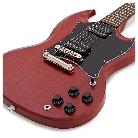 Gibson SG Tribute, Vintage Cherry Satin at Gear4music