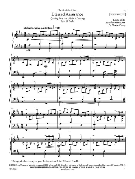 Blessed Assurance (Piano) by Various/arr. Seidel| J.W. Pepper Sheet Music