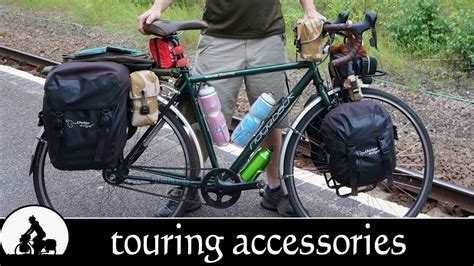 best bicycle touring accessories - the ultimate touring bike - YouTube