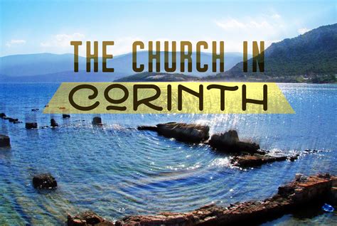 The Church in Corinth — Redeemer Starkville