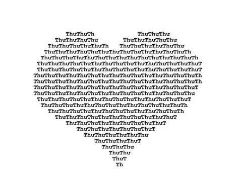 an image of a heart made up of many small letters in black and white on ...