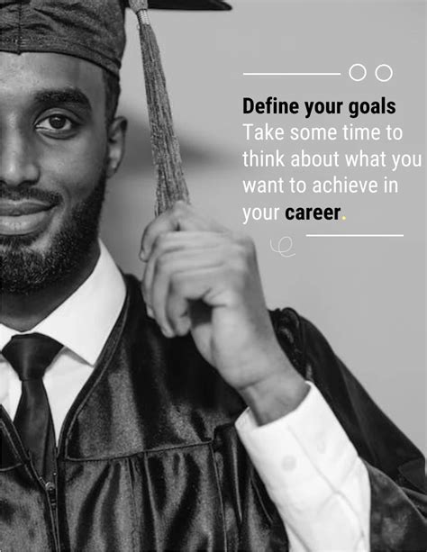 Black Poster Graduation Quotes - Venngage