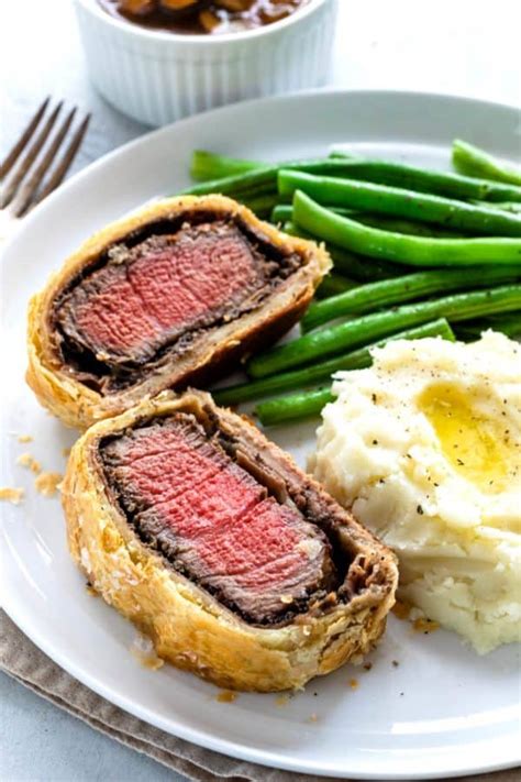 Beef Wellington Recipe with Mushroom Sauce - Jessica Gavin