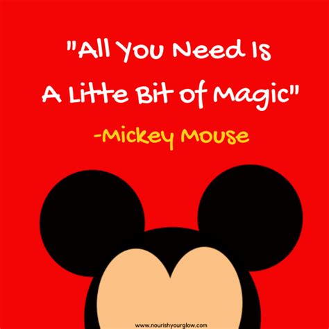 117 Best Mickey Mouse Quotes - Nourish Your Glow