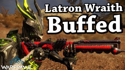 Warframe | Latron Wraith [Buffed] (3 Forma Build) - YouTube