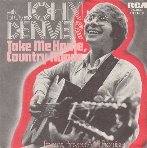 John Denver With Fat City – Take Me Home, Country Roads (1971, Vinyl ...