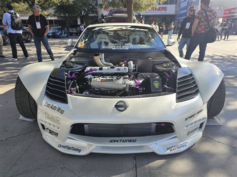 Nissan 350Z With Two Turbocharged K24’s Wows At SEMA - Honda Motor Scooters