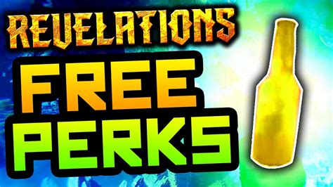 REVELATIONS EASTER EGGS: FREE PERK EASTER EGG GUIDE! (How to get free ...