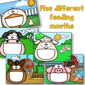 Editable Create Your Own Feed the Animal: Farm Theme | TpT