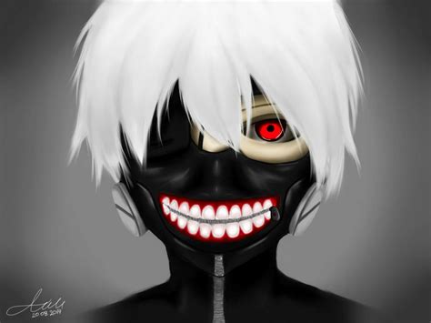 Kaneki Ken ~ Mask by kazekan on DeviantArt