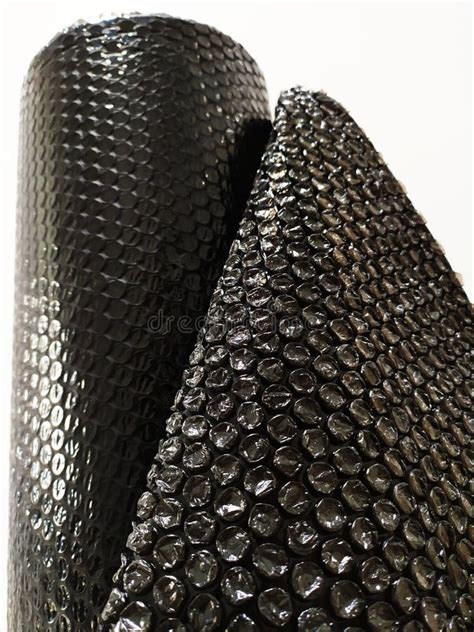 Black Bubble Wrap To Package the Goods for Safe Delivery Stock Image ...