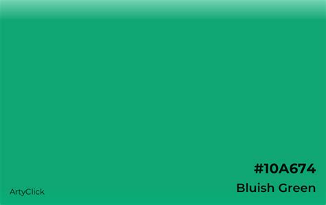 Bluish Green Color | ArtyClick