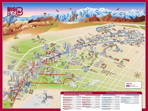 Las Vegas Maps - The Tourist Maps of LV to Plan Your Trip