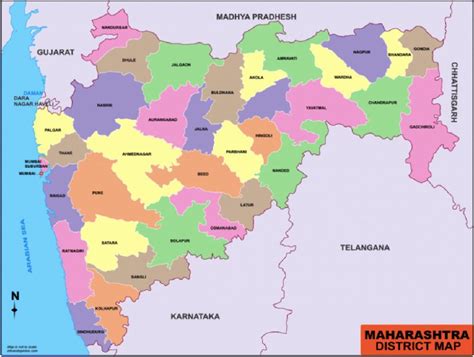 Maharashtra District List PDF 2024 in Marathi