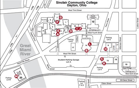 University Of Dayton Campus Map