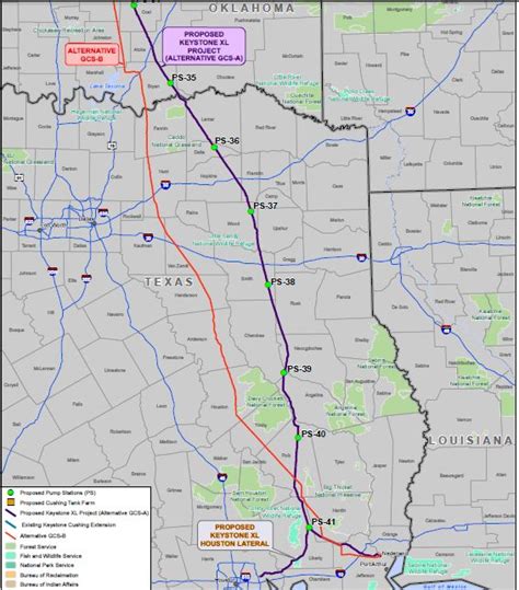 Keystone Pipeline Kansas Map | Island Maps