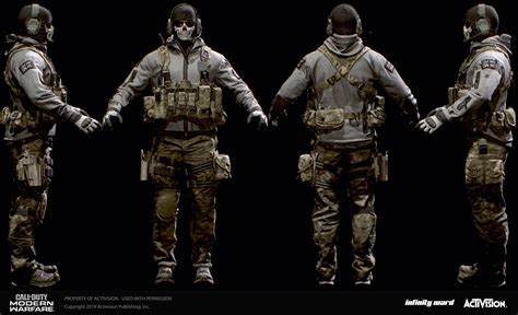 Ricky Zhang - Call of Duty Modern Warfare 2019 Classic Ghost Skin