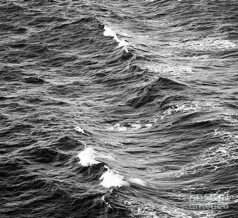 Ocean Waves Black and White Photograph by THP Creative - Pixels