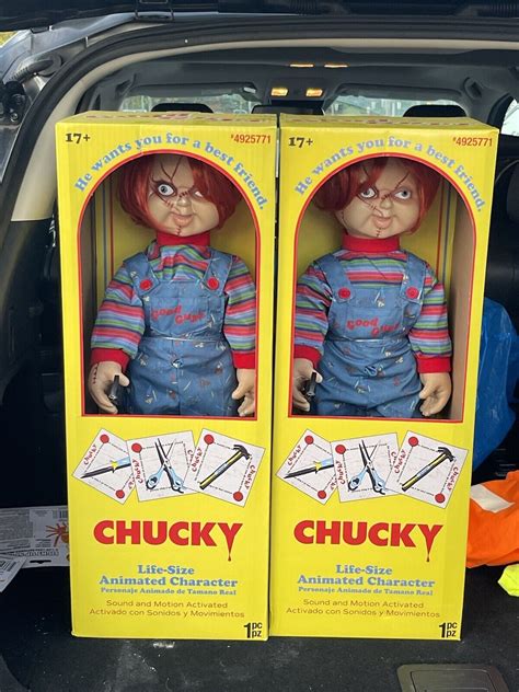 CHUCKY DOLL ANIMATRONIC 2FT UNIVERSAL PICTURES 2022 GOOD GUY DOLL BRAND ...