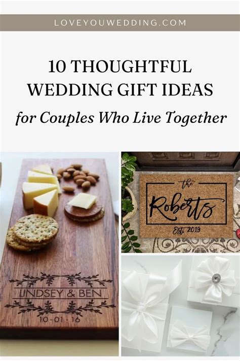 10 Outstanding Wedding Gift Ideas for Couples Already Living Together ...